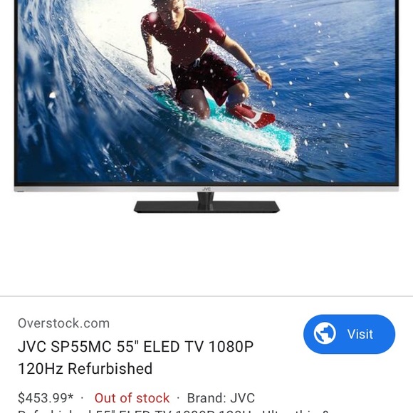 JVC Tv 50” - Picture 2 of 2